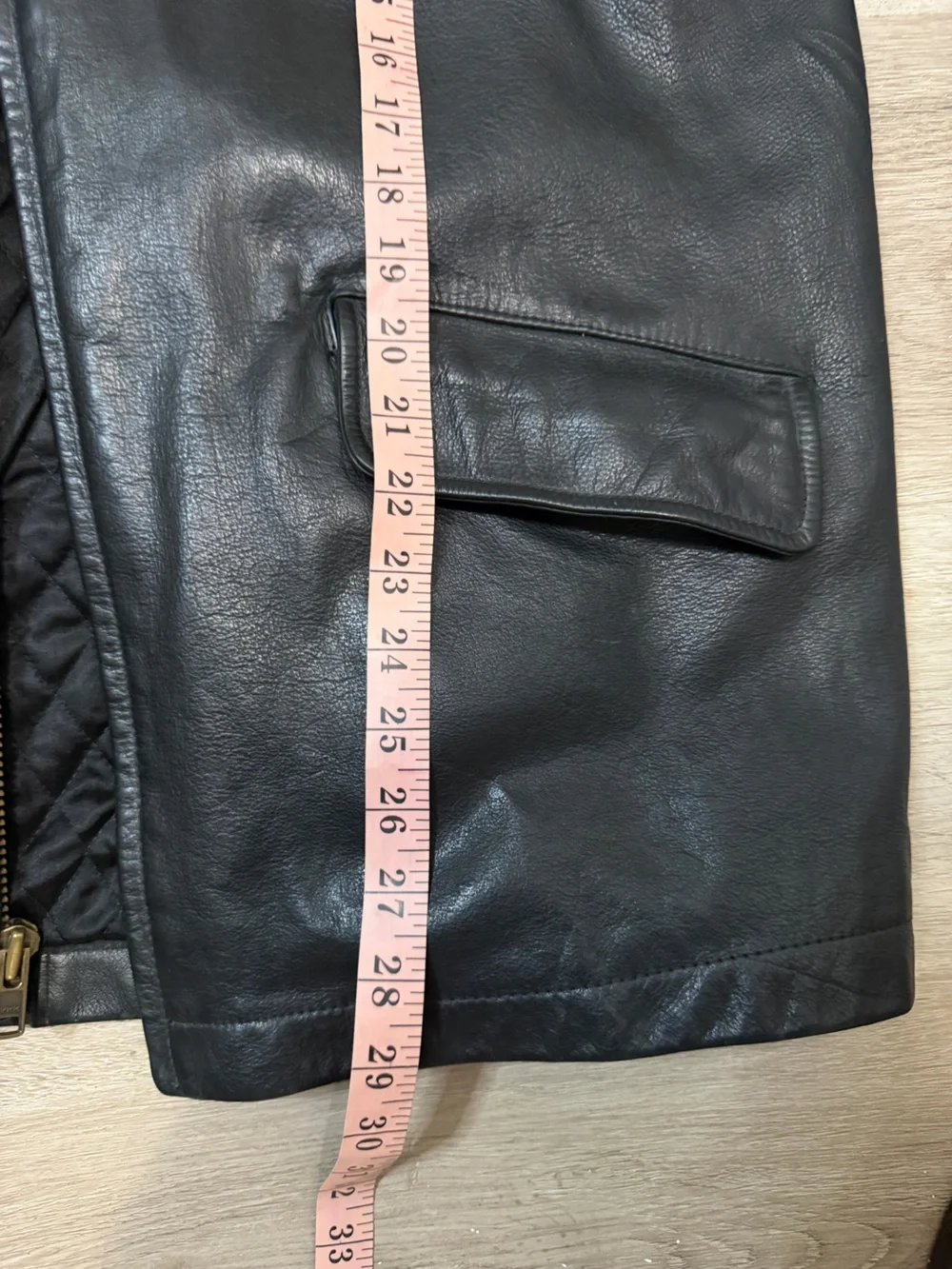 J. Crew Black Leather Bomber Jacket 100% Leather Size M